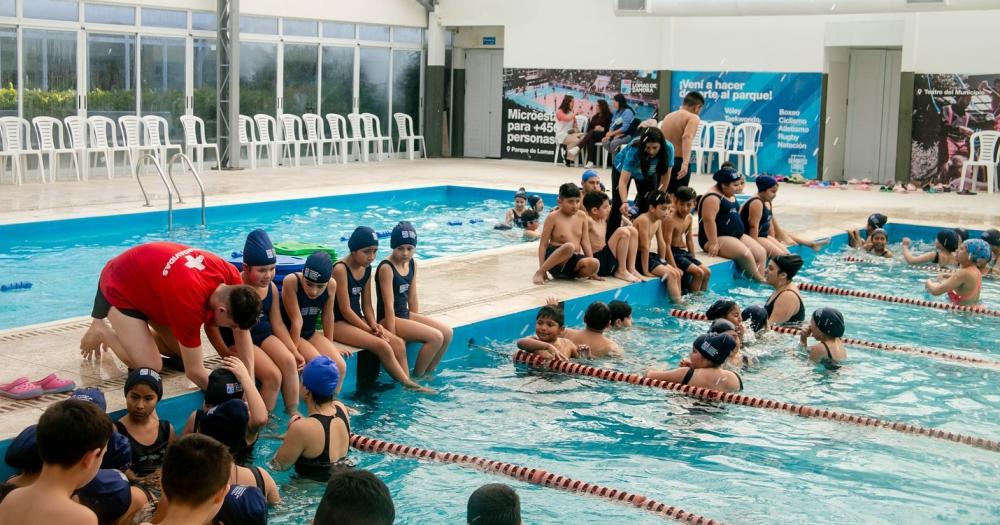 Las clases son en el Parque de Lomas y en el Natatorio Guyo Sember