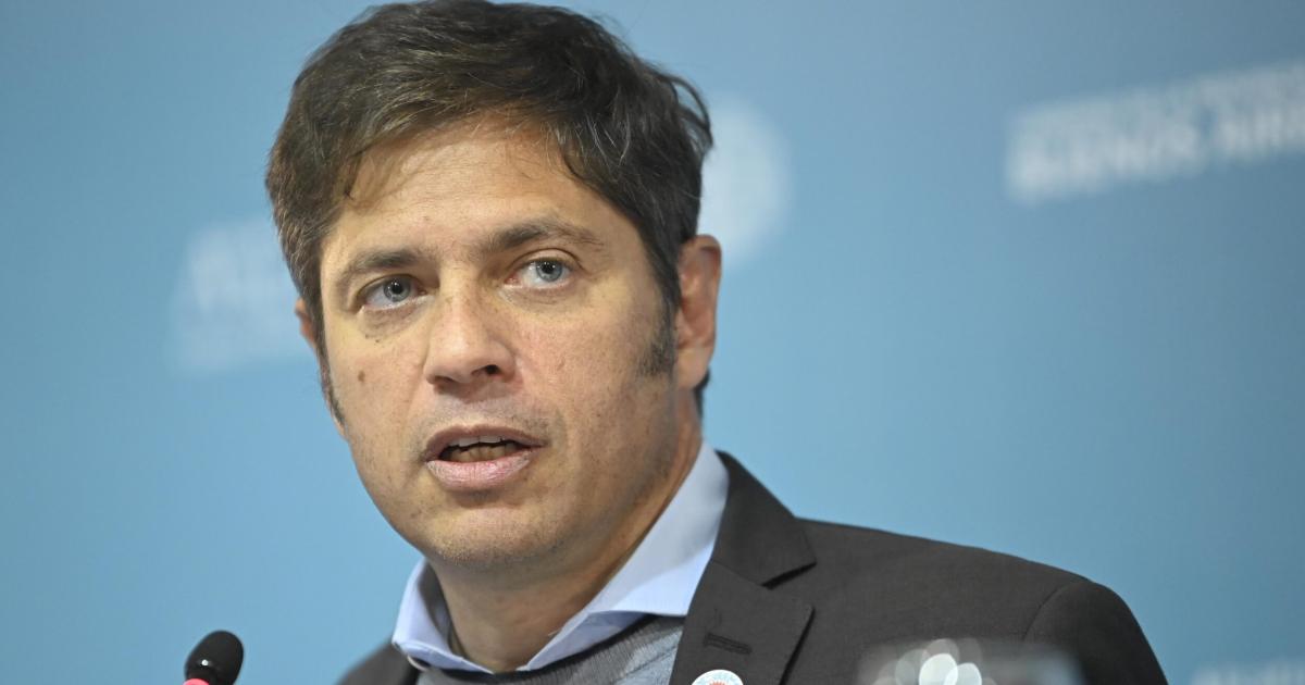 Kicillof remarcó que el Gobierno apela a una estrategia del caos y desorden