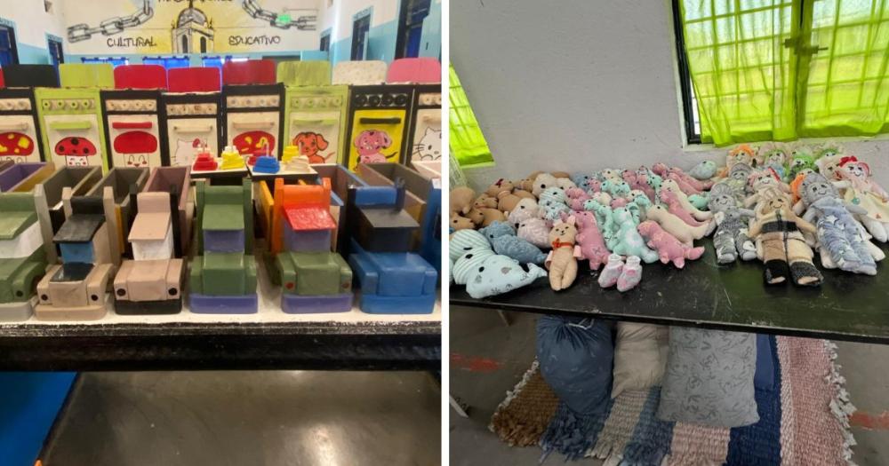 Entregaron cientos de juguetes en un merendero en el marco del festejo del Día del Niño