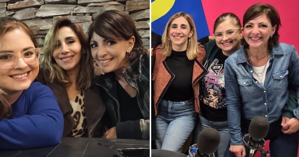 Vanesa Daniela y Carla aseguraron que disfrutan del programa a la par de los oyentes
