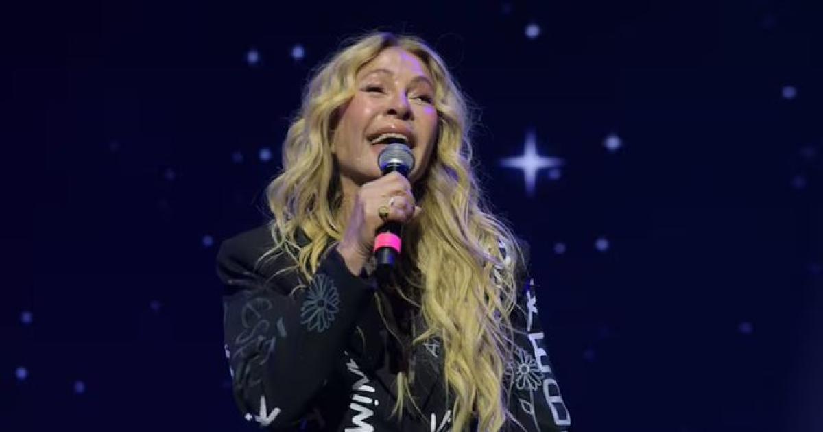 Cris Morena estuvo en el Movistar Arena