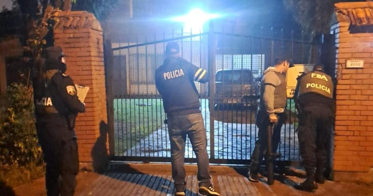 Hubo allanamientos en Lomas y varias localidades