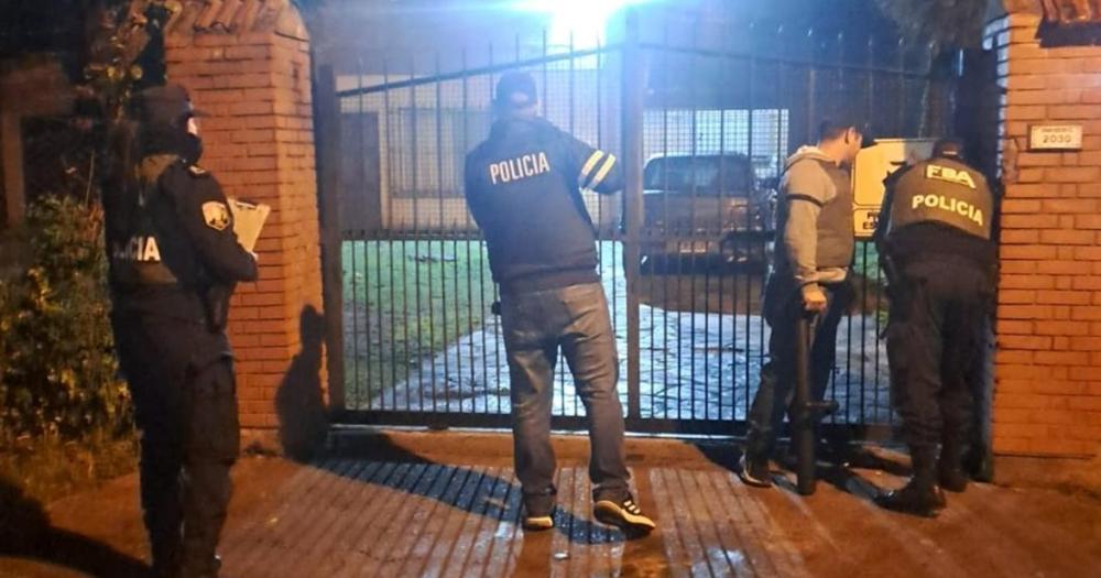 Hubo allanamientos en Lomas y varias localidades