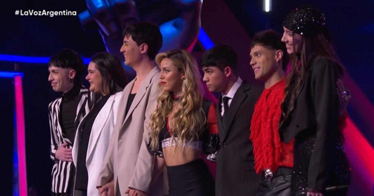 Los integrantes del Team Lali en La Voz Argentina