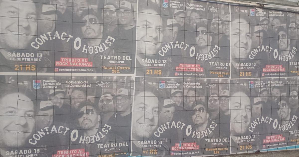 Los afiches de Contacto Estrecho coparon Lomas