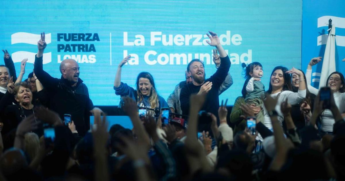 Federico Otermín Daniela Vilar y Sol Tischik desde el PJ local