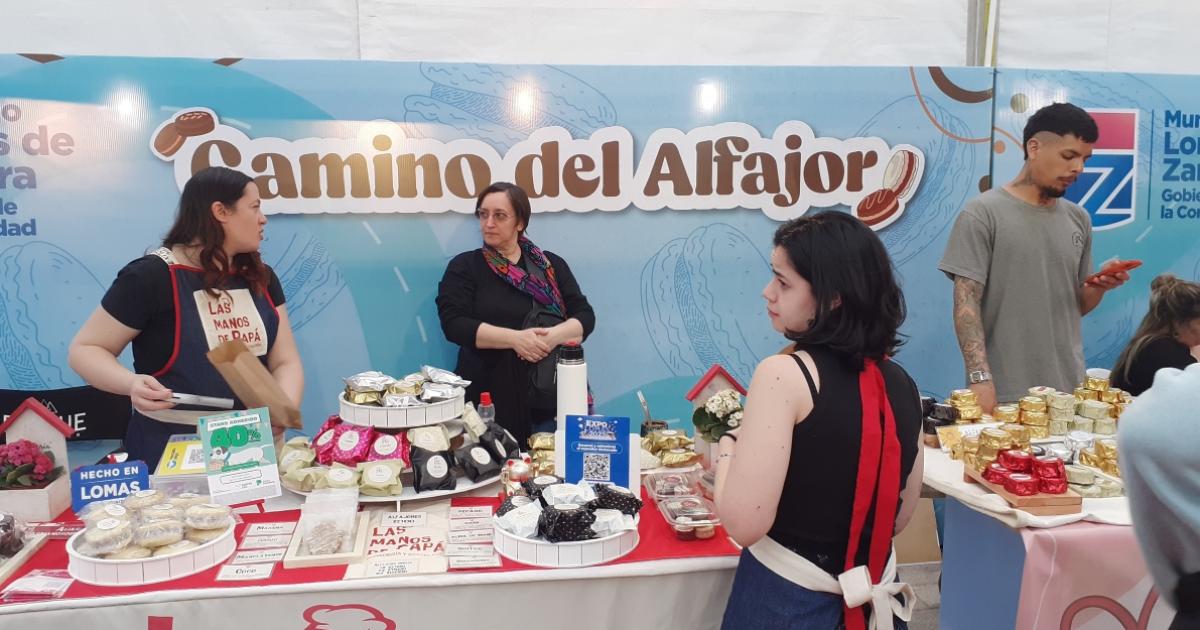 Los alfajoreros de Lomas tienen un sector especial en la Grigera