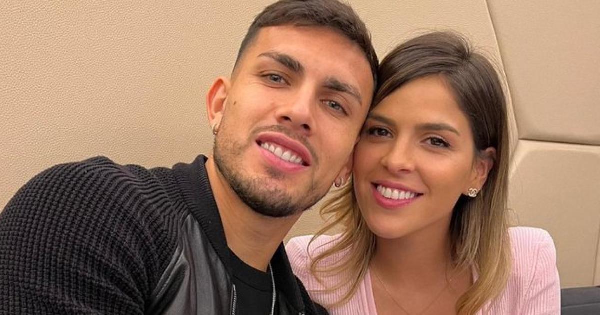 Leandro Paredes y Camila Galante