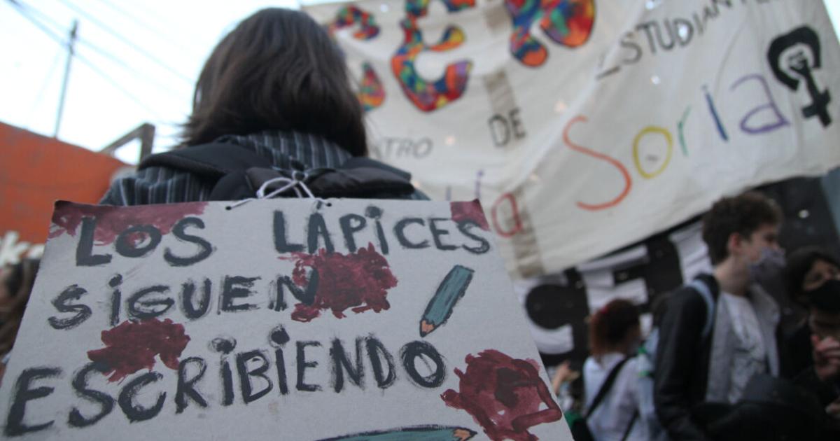 La marcha es abierta y participativa para la comunidad