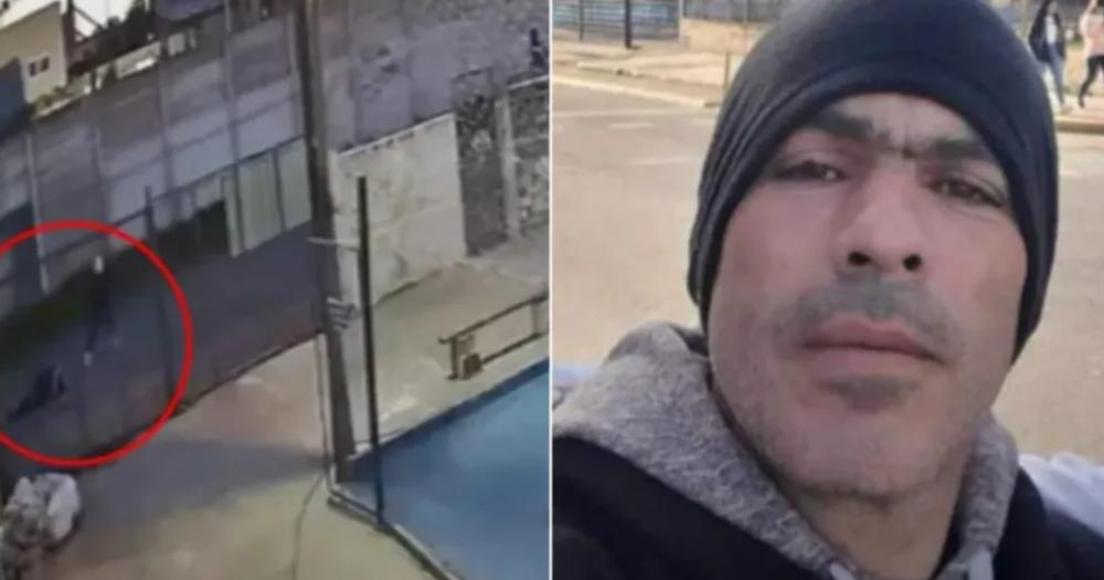 El asesinato de Mauro Dos Santos quedó filmado