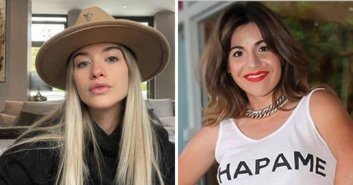Sofía Calzetti y Gianinna Maradona