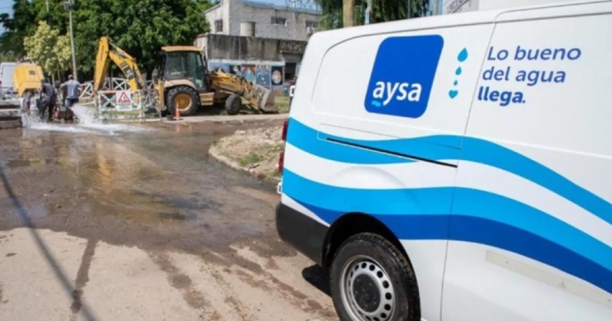 AySA informó el motivo de la falta de agua