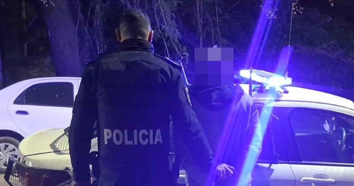 El momento de la detención