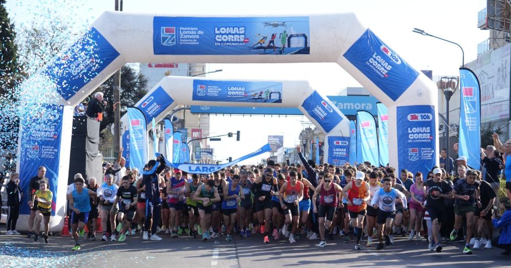 Se llevó a cabo una nueva edición de Lomas Corre