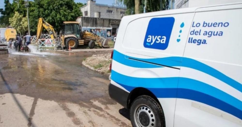 AySA informó el motivo de la falta de agua
