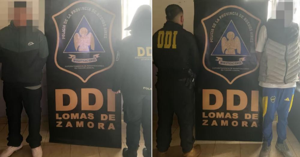 Los asaltantes iban a bordo de un auto Peugeot 307 azul sin patente