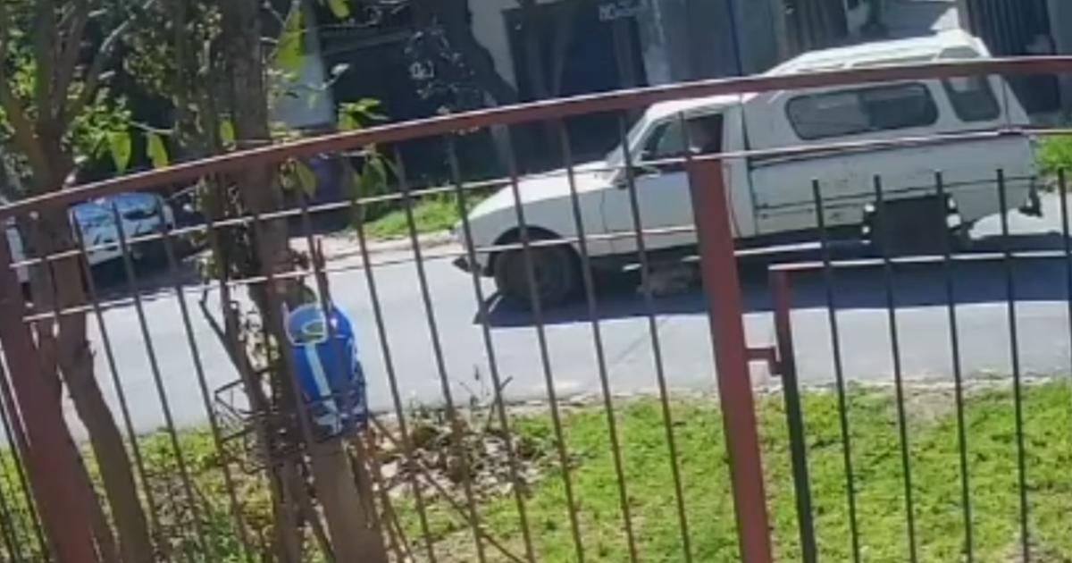 La tragedia quedó filmada