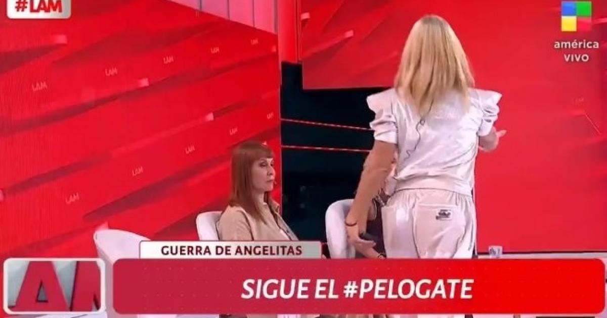 Se generó un momento de extrema tensión cuando Farro se paró de su lugar de panelista