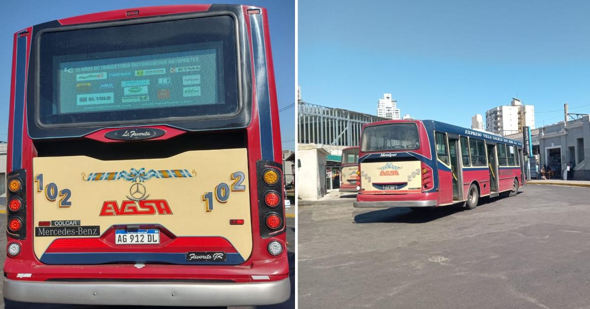 El interno 102 ya circula por la vía pública totalmente renovado