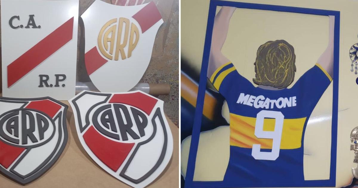 Los cuadros se pueden encargar a través de su pgina de Instagram
