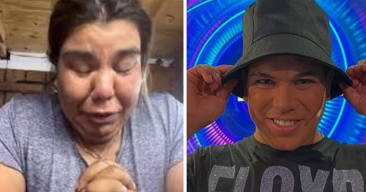 Destrozada volvió a pedir que recen por su hermano