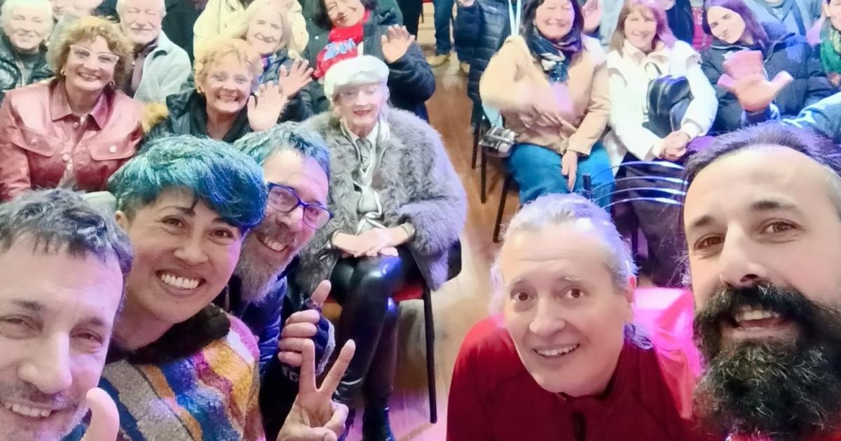 Todo listo para la presentación en Lomas por primera vez