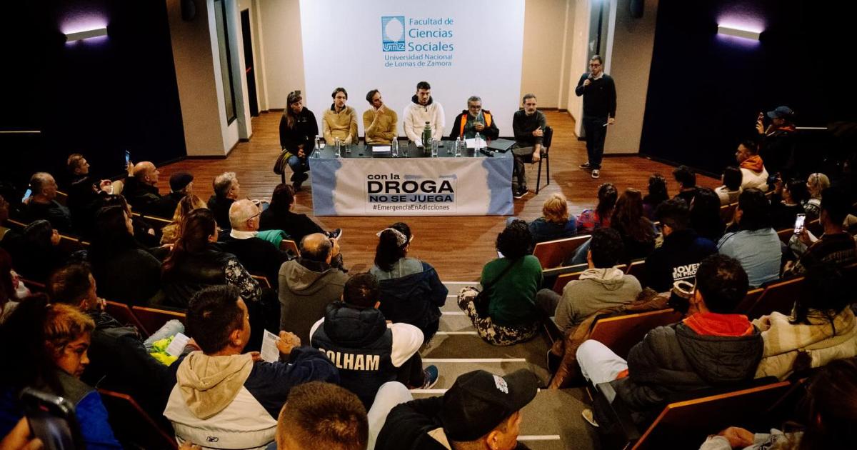 La campaña Con la droga no se juega fue lanzada en julio