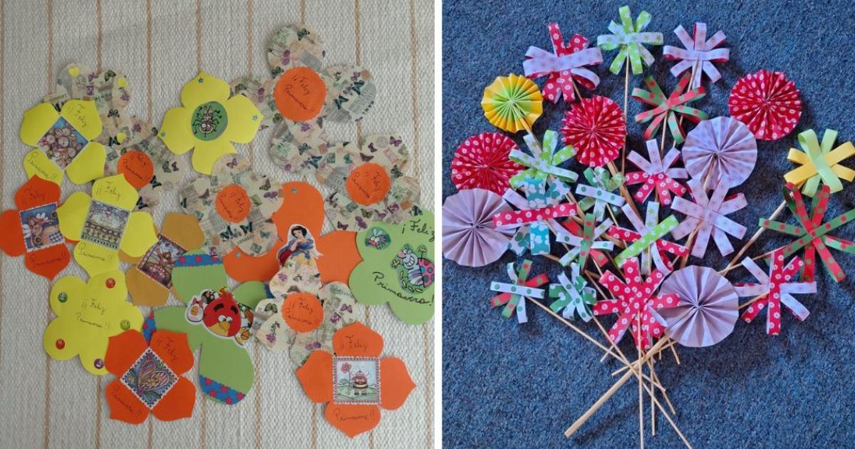 Hace semanas trabajan en la confección de flores que entregarn en las distintas reas del hospital