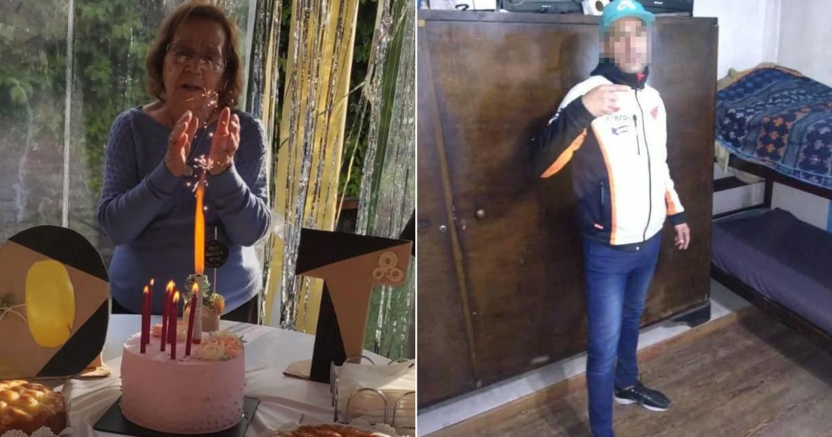 María Beatríz Ortiz y el acusado del crimen