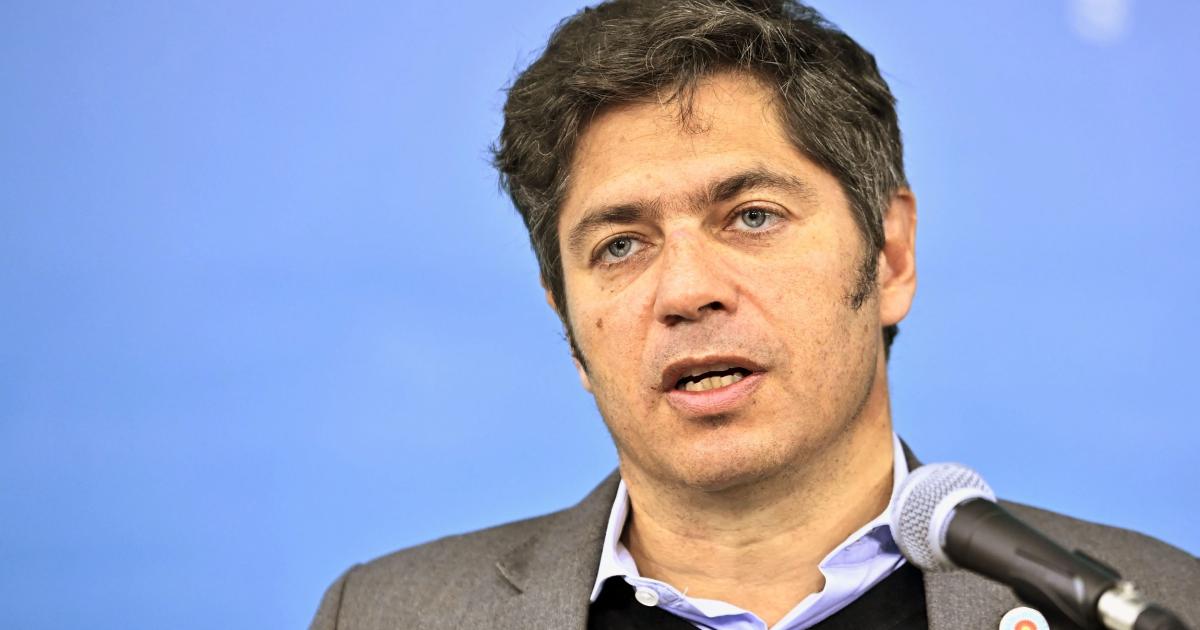 Axel Kicillof le pidió a Javier Milei que convoque a los gobernadores para combatir al narcotrfico