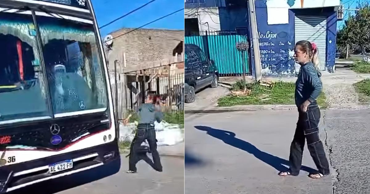 El ataque quedó filmado