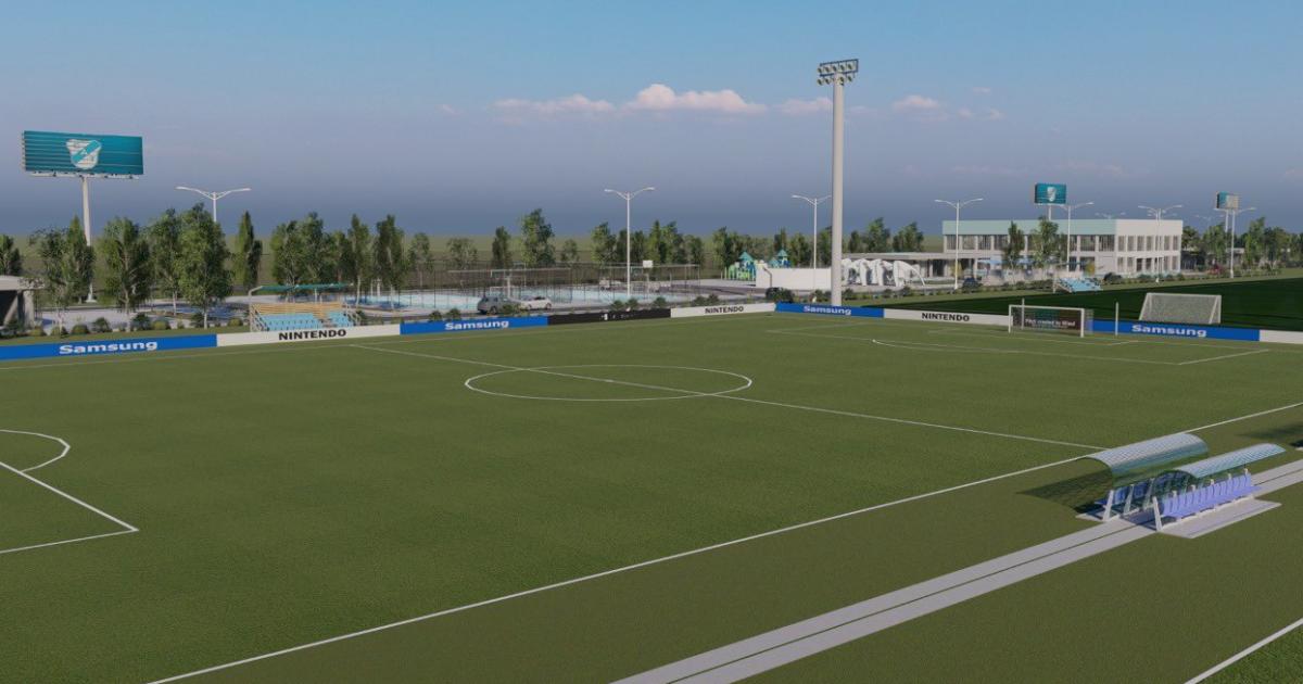 Así quedar el nuevo el predio de Temperley