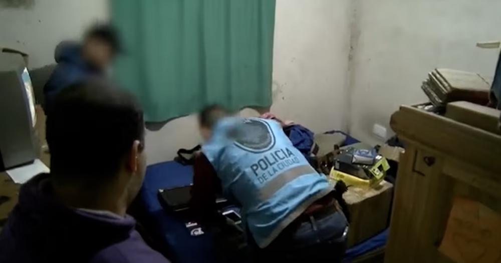 El operativo fue realizado por la Policía de la Ciudad