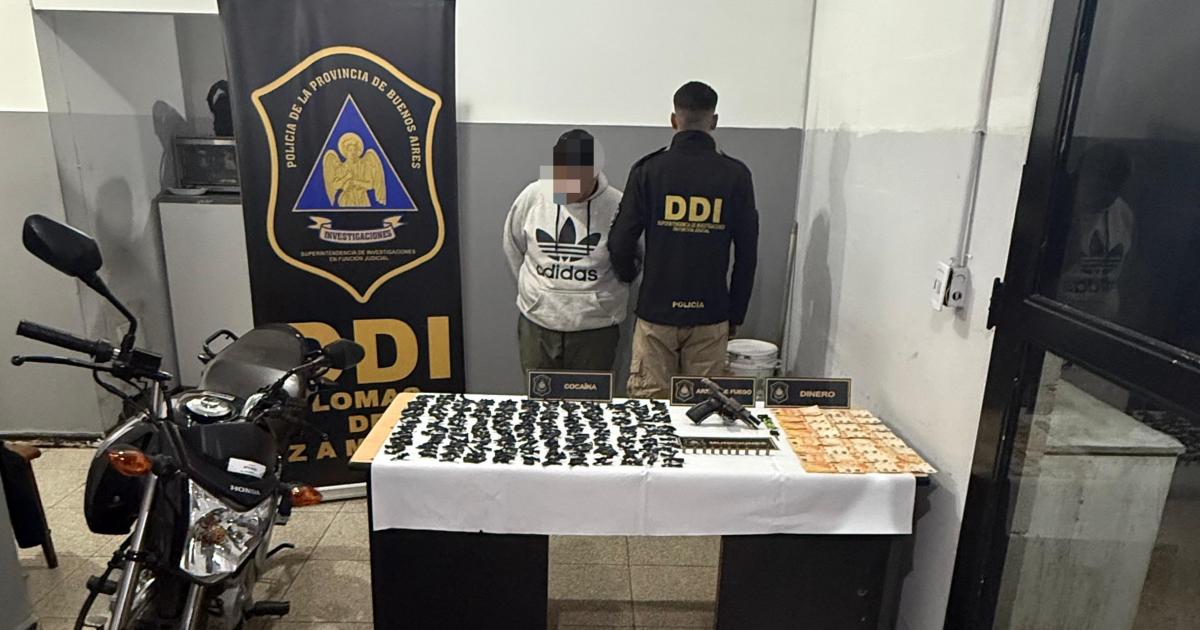 El acusado quedó detenido por comercialización de estupefacientes