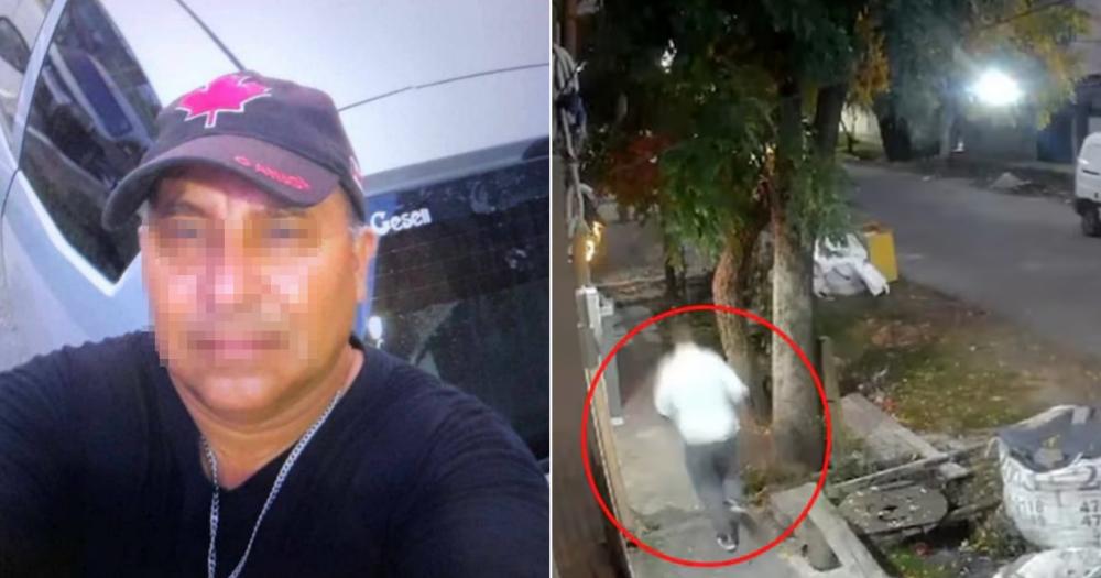 El acusado había sido filmado en plena fuga