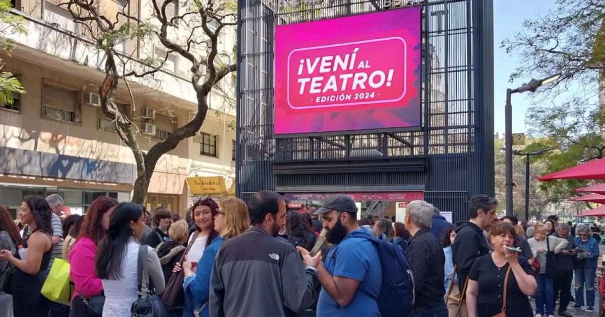 La campaña Vení al teatro con descuentos inéditos