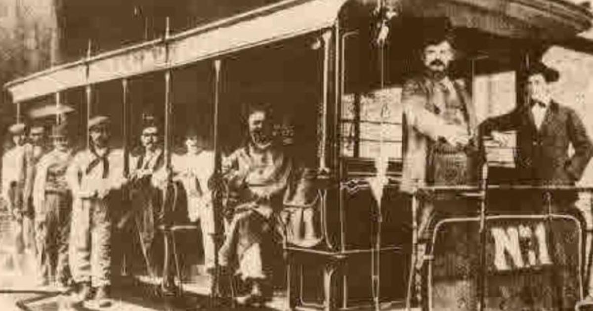 La historia del tranvía de Villa Sastre comienza en 1915