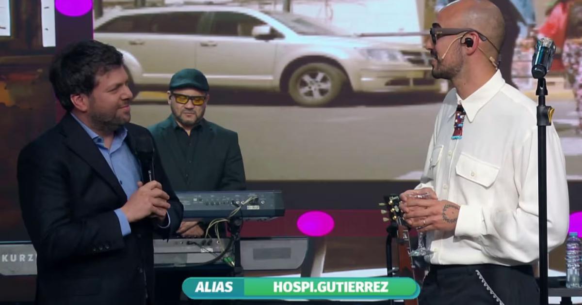 Guido con Abel Pintos