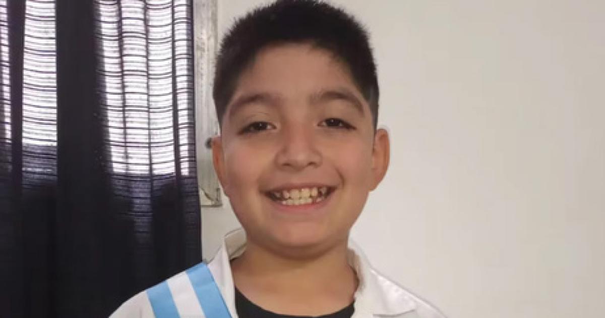 Bastin tenía 10 años