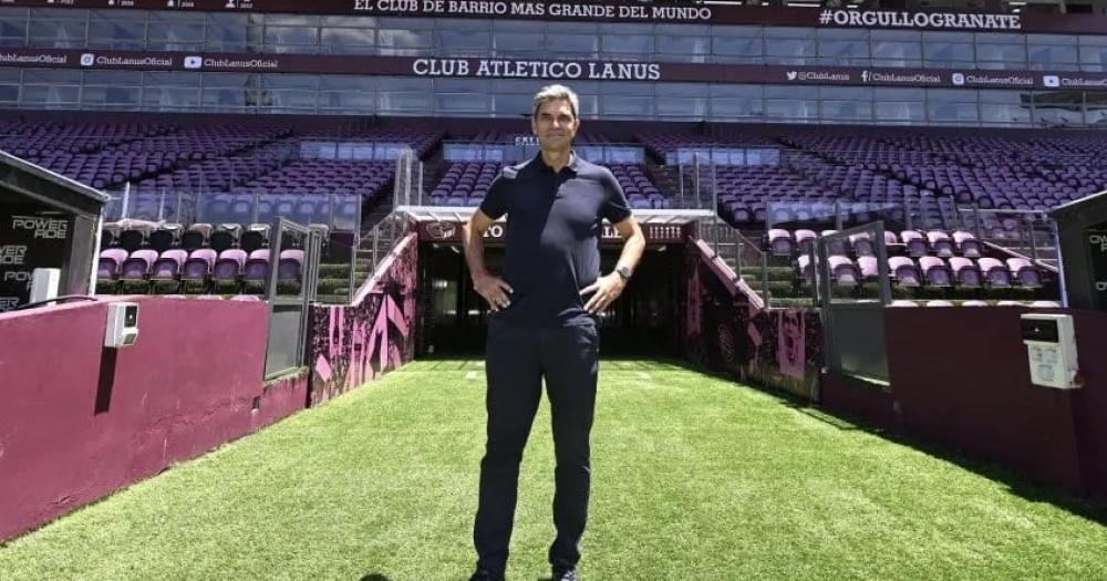 Pellegrino identificado con Lanús
