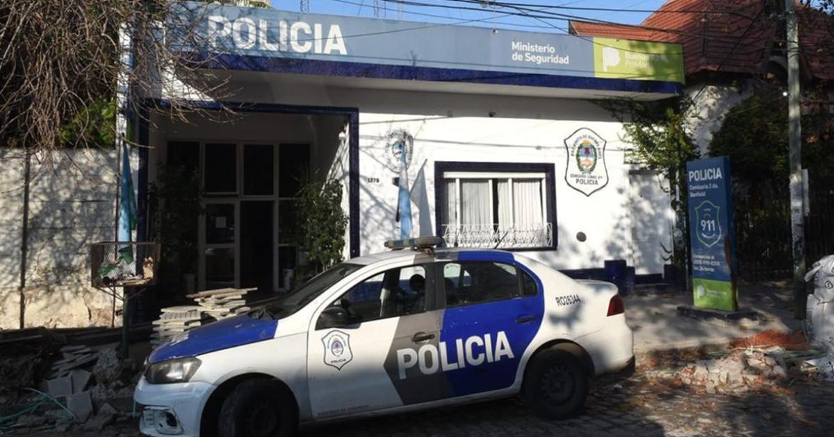 El delincuente fue llevado a la Comisaría de Banfield
