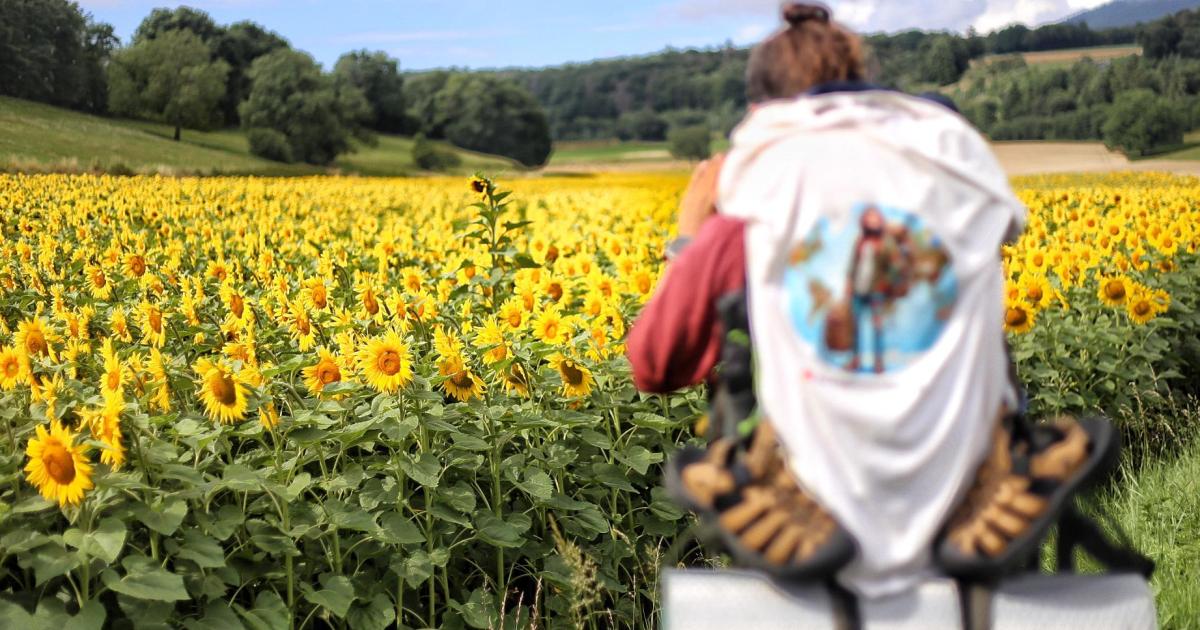 Aseguró que los paisajes y el ambiente de peregrinación es lo ms bonito de la experiencia