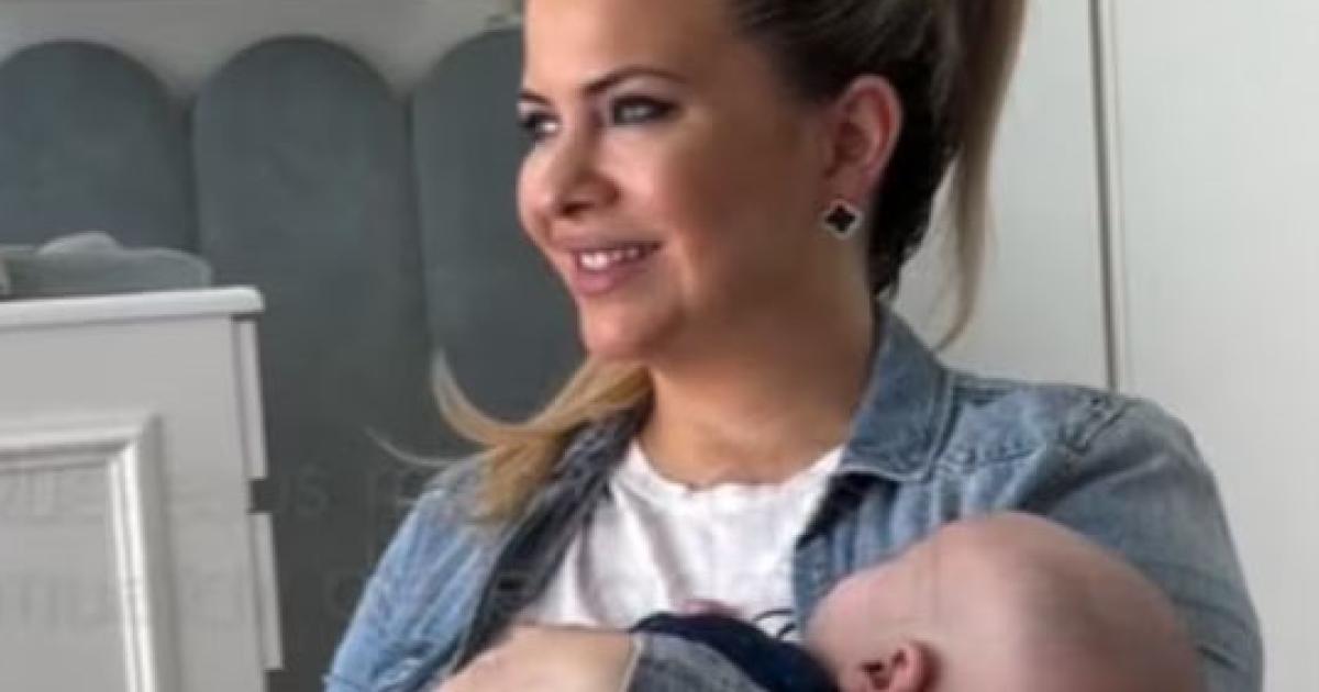 Alejandra Maglietti y su hijo Manu