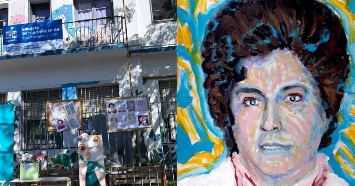 Lomas- la Secundaria Ndeg64 ahora lleva el nombre de una vecina desaparecida