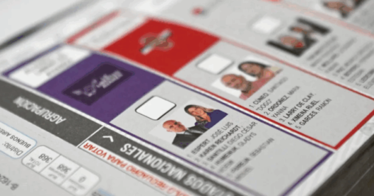 Espert estar en las boletas el 26 de octubre
