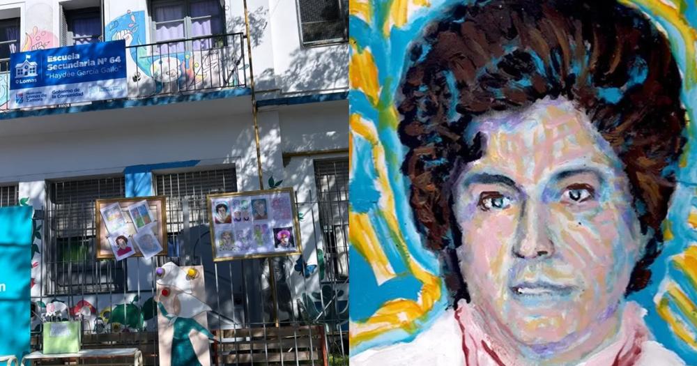 Lomas- la Secundaria Ndeg64 ahora lleva el nombre de una vecina desaparecida