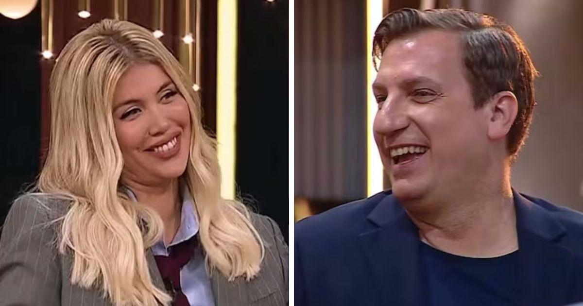 Wanda Nara y Maxi López con buena onda