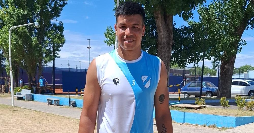 Bruno Duarte no estuvo en el último partido de Temperley