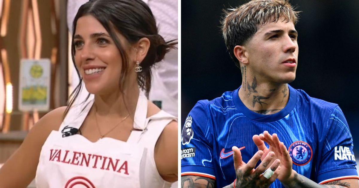 Valentina Cervantes y Enzo Fernndez