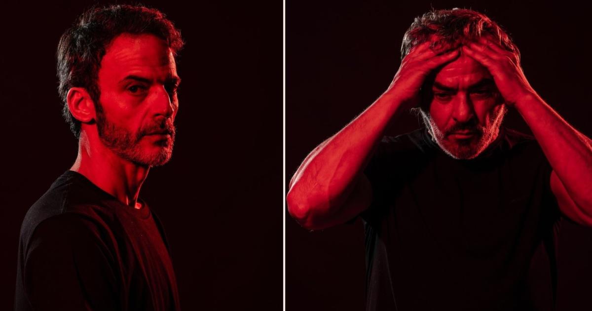 Gustavo Pardi y Roberto Vallejos actores de la obra
